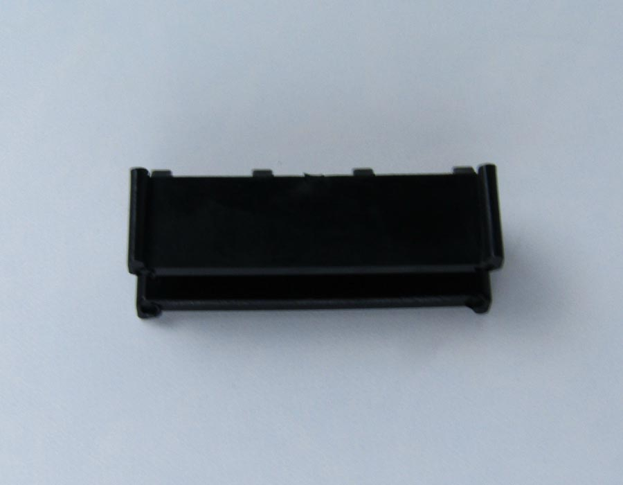 Вкладыш башмака направляющей кабины/противовеса, T - 16 мм (T2), L - 100 мм, A - 17 мм, H - 4,5 мм, ребристая спинка (Китай)