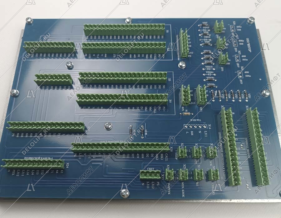 Кросс-плата, УИРФ.469135.065-02 (машинное помещение, 30 этажей, непроходная кабина)