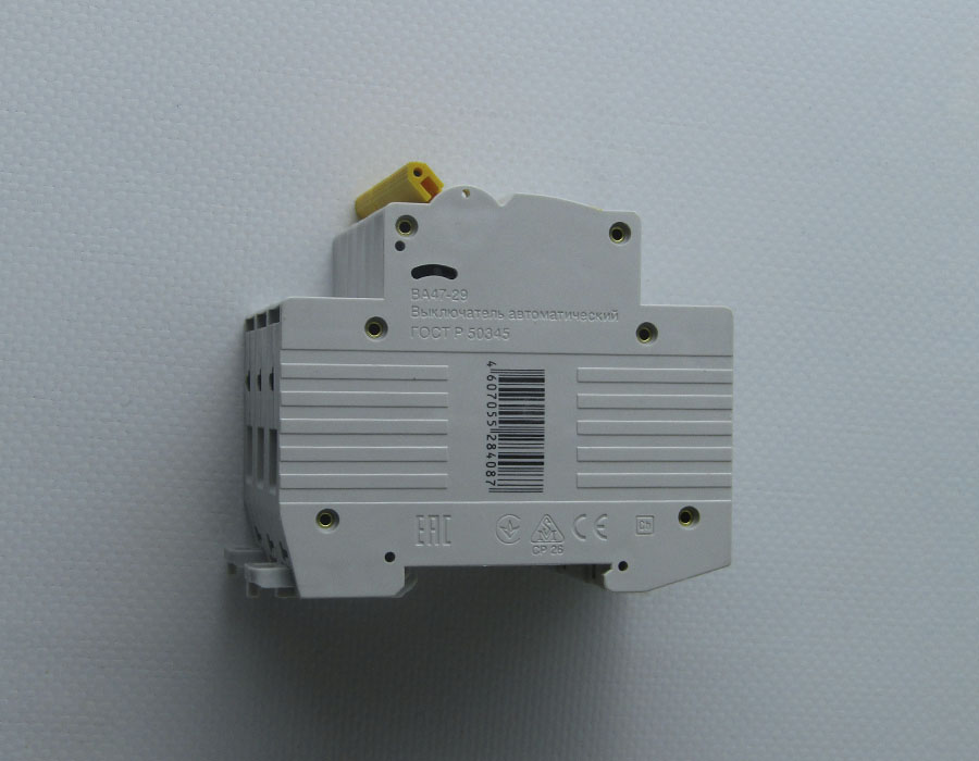 Выключатель автоматический, ВА47-29, 3Р, 32А, С