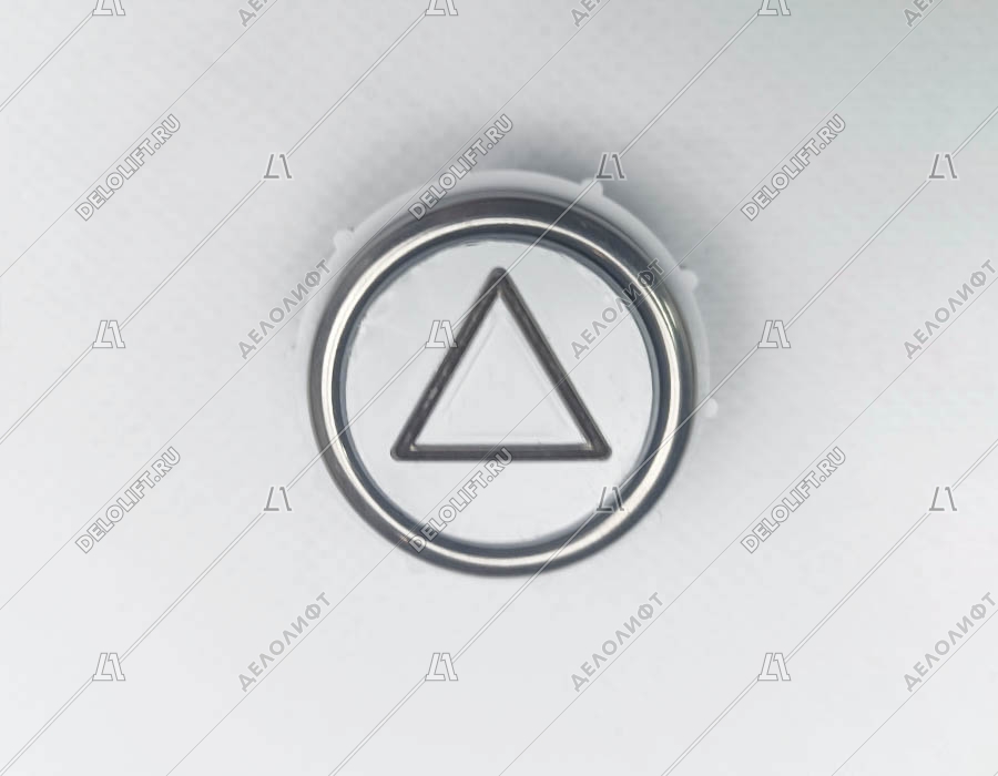 Кнопка вызова/приказа, ВК-33-5Б, стрелка, красная подсветка (разъем MLB)