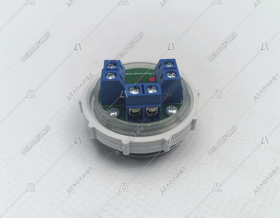 Кнопка вызова/приказа, ВК-33-5Б, стрелка, красная подсветка (разъем MLB)