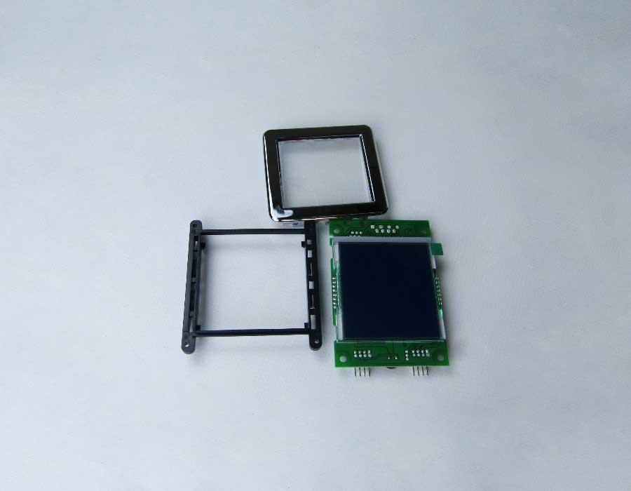 Индикатор, LCD602 v. 7 FW.23 WK50/17, голубая индикация