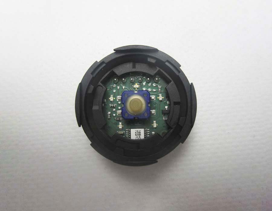 Базовый элемент кнопки вызова, вверх, янтарная подсветка, с зуммером