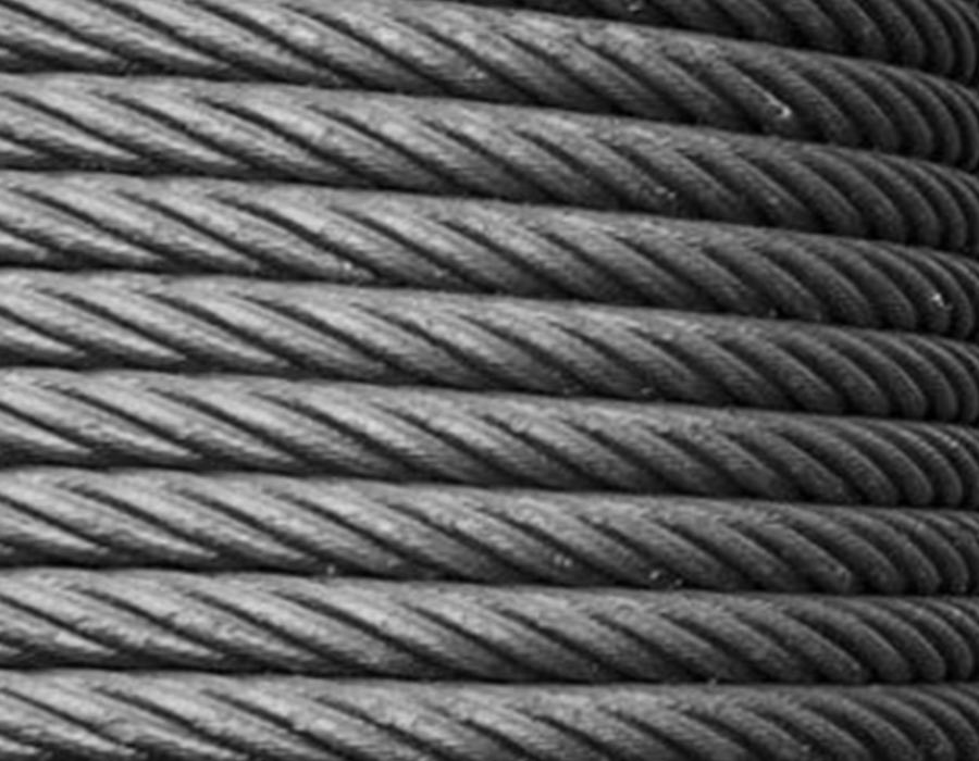 Канат/трос тяговый, d - 8,1 мм, ГОСТ 7668-80, 6х36+1о.с., 37кН, стальной