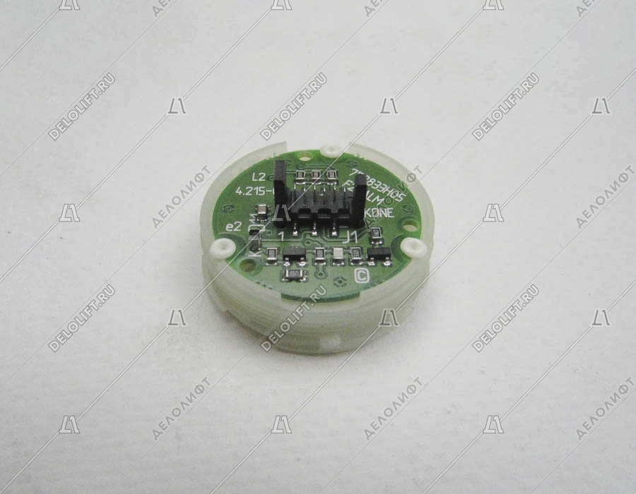 Базовый элемент кнопки "Тревога", KSS, без ободка, янтарная подсветка