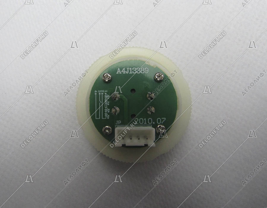 Кнопка вызова/приказа, 3 этаж, с Брайлем