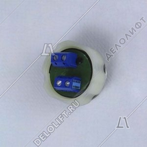 Кнопка вызова/приказа, КЛ-300-039 VR, антивандальная, красная подсветка