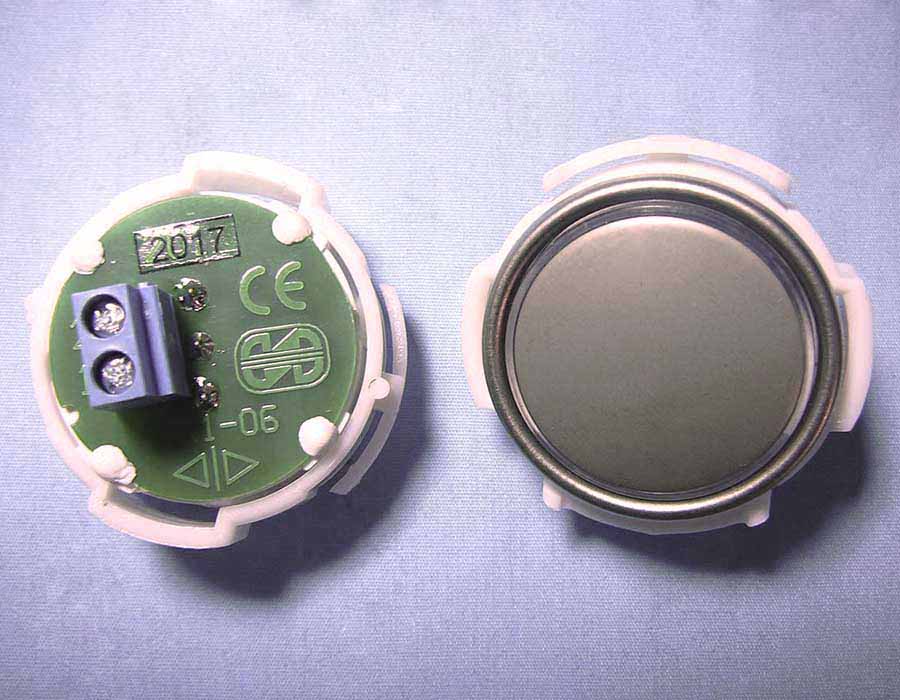 Кнопка вызова/приказа, тип АК1-06, открытие дверей, без символов