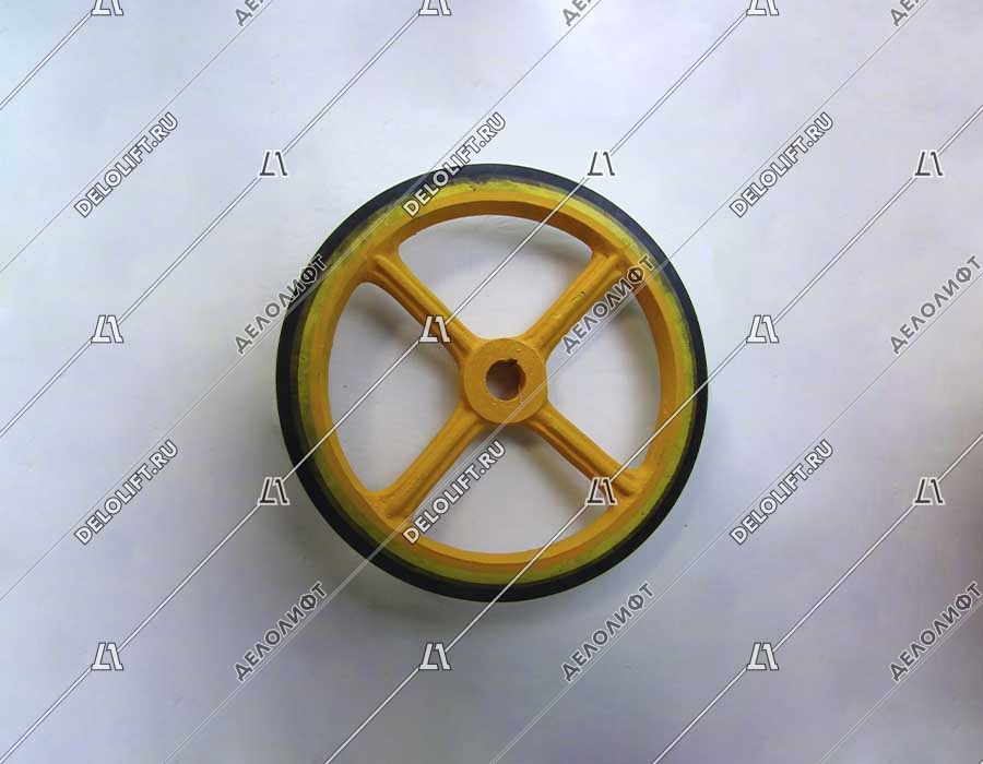 Колесо привода поручня, Ares, D - 444 мм, W -33 мм