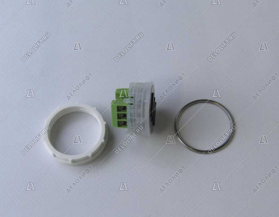 Кнопка вызова/приказа, Venus, закрытие дверей, красная подсветка (разъем MLEP TH)