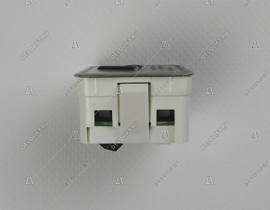 Кнопка вызова/приказа, MT42 RUS, -2 этаж, выдавленная надпись, красная подсветка, c Брайлем