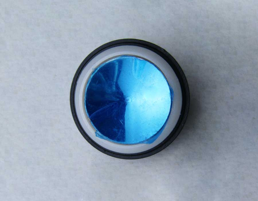 Кнопка вызова, GEN2 D, полированная, AMP для MCS220, посадка 27,5 мм, зеленая подсветка