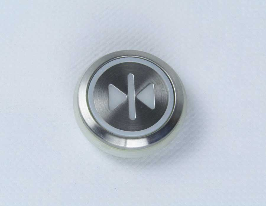 Кнопка приказа, KDS300, "закрытие", красная подсветка