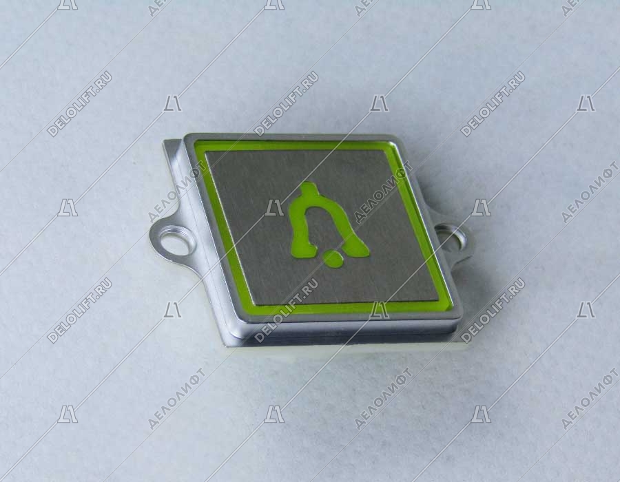 Кнопка приказа, квадратная, AVDBUT, тревога