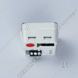 Кнопка вызова/приказа, MT42 RUS, без символов, красная подсветка