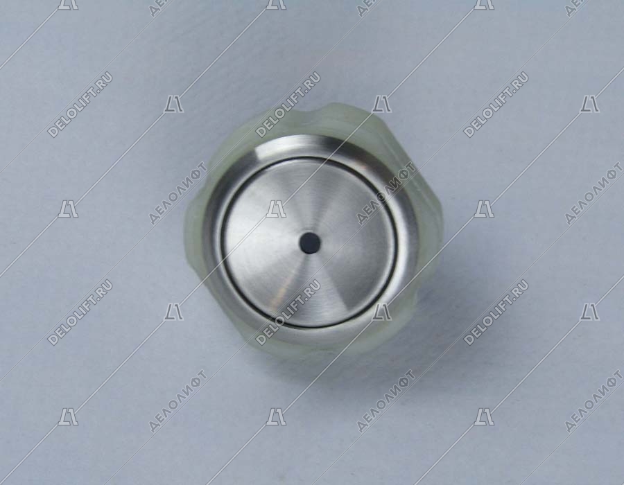 Кнопка вызова/приказа, КЛ-УЛ-035-02 VR, для УЛ, УКЛ красный индикатор, антивандальная