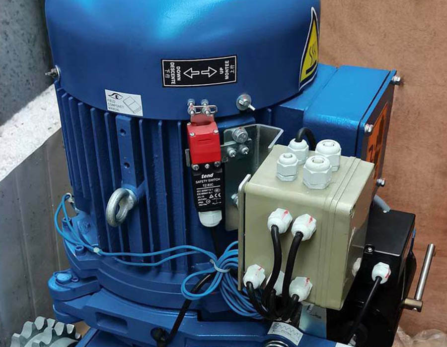 Лебёдка, EC-W1, 7,5 кВт