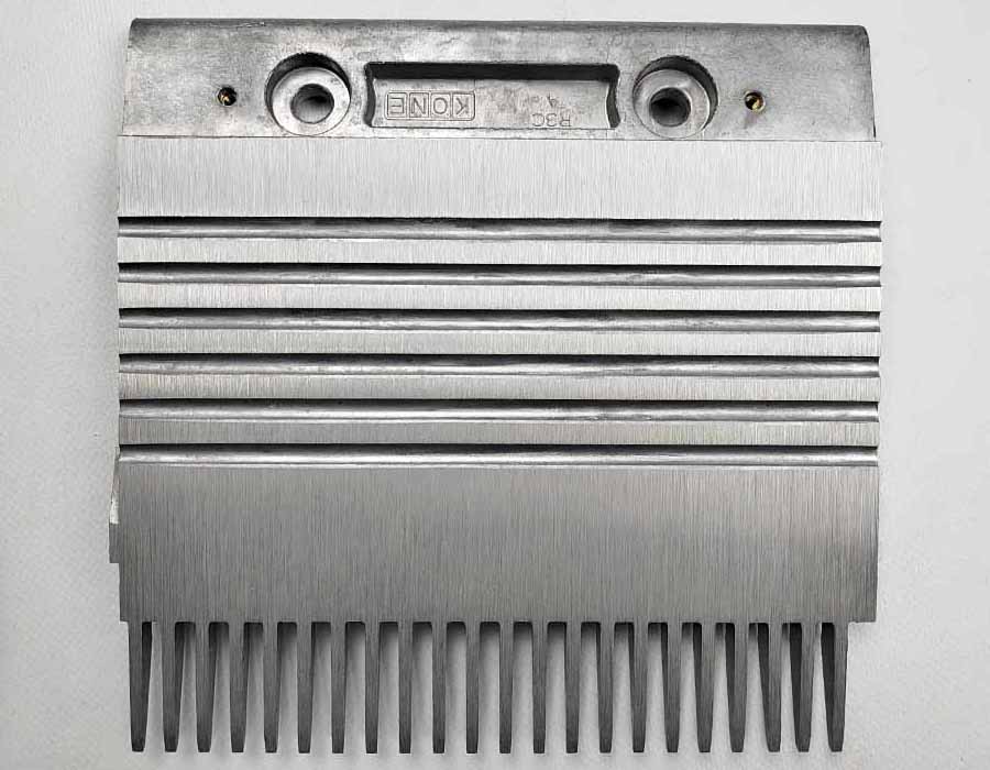 Гребенка входной площадки, ECO, 22 зубца, 202x202 мм, правая, алюминий, тип R3C-A