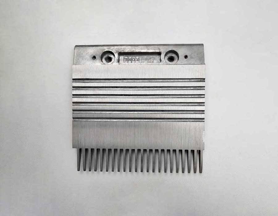 Гребенка входной площадки, ECO, 22 зубца, 202x202 мм, левая, алюминий, тип R3C-B