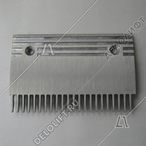 Гребенка входной площадки, TravelMaster, 22 зубца, 202x130 мм, правая, алюминий, тип A (GD-ALSI12 AL)