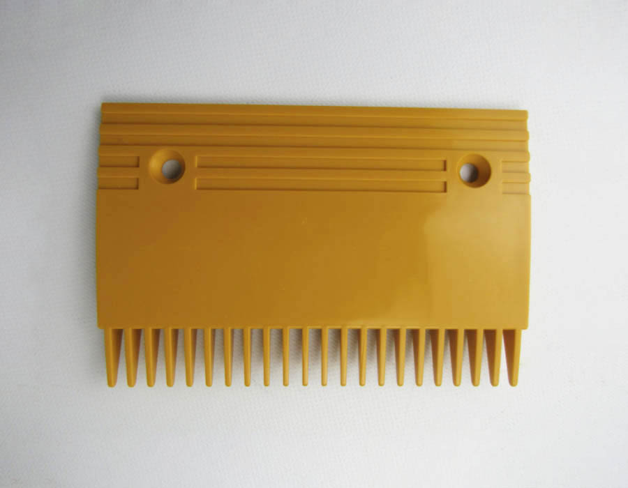 Гребенка входной площадки, TravelMaster, 22 зубца, 197x132 мм, центральная, пластиковая, желтая, тип C