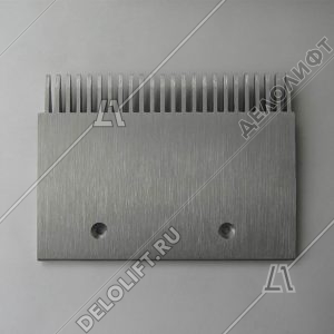 Гребенка входной площадки, 606NCT, 24 зубца, 206x150 мм, правая, алюминий