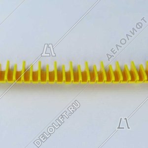 Демаркационная линия, L - 316мм, 35 зубцов, правая/левая, желтая