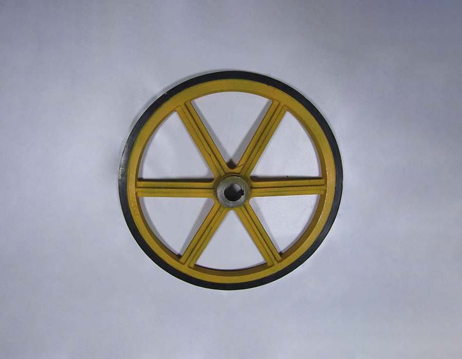 Колесо привода поручня, D - 587 мм, d - 45 мм, W - 30 мм