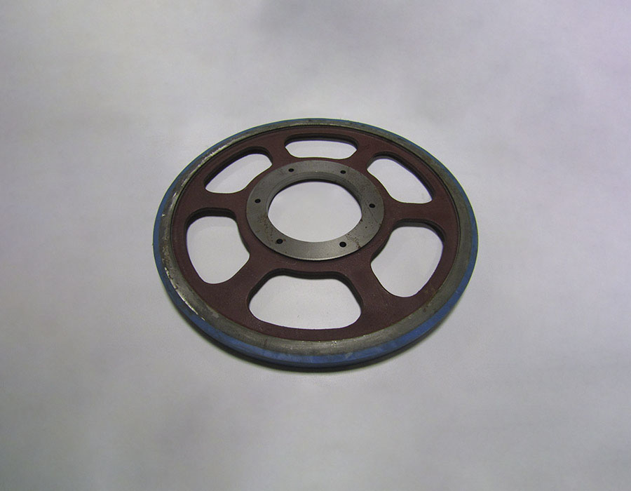 Колесо привода поручня, 606NCT, D - 692 мм, d - 218 мм