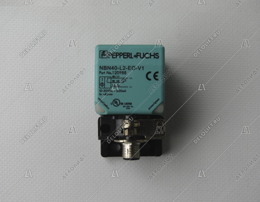 Датчик ступеней, PEPPERL+FUCHS, NBN40-L2-EO-V1, 200 mA, 10-30V