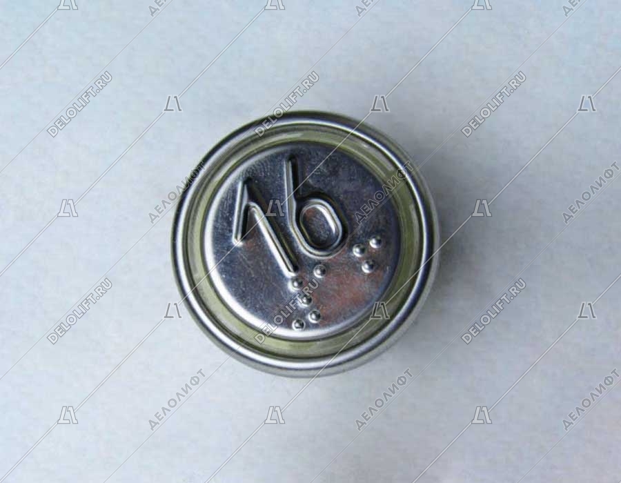 Кнопка вызова/приказа ВКЛ13А-7-4И, 16 этаж, с Брайлем, красная индикация