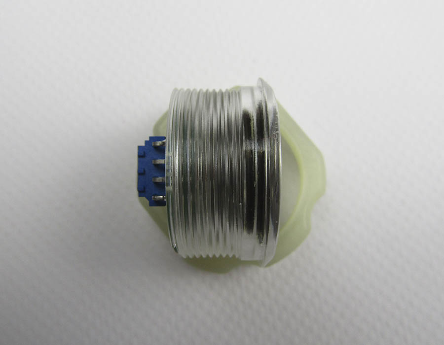 Кнопка вызова/приказа, КЛ-220-005 RL, красная и синяя подсветка