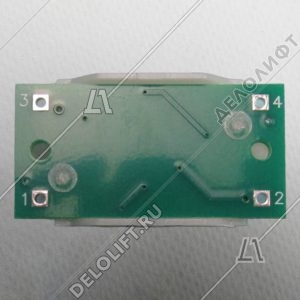 Кнопка вызова/приказа, ВКЛ13А-2, толкатель, пружина