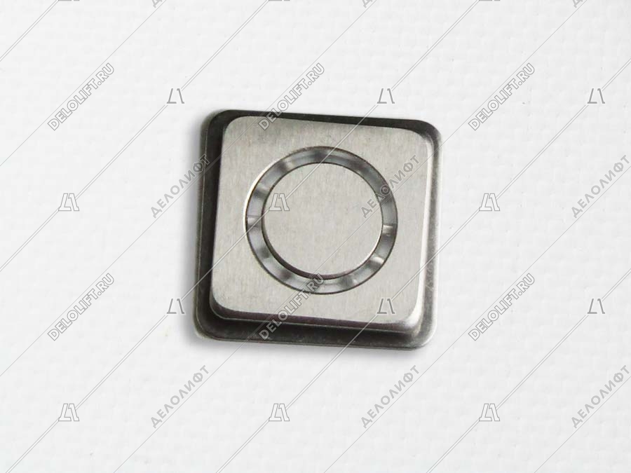 Кнопка вызова/приказа, ВКЛ13А-7, без символов (толкатель, пружина)