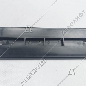 Направляющая поручня эскалатора, L - 168 мм, W - 57 мм, h - 15 мм, пластиковая