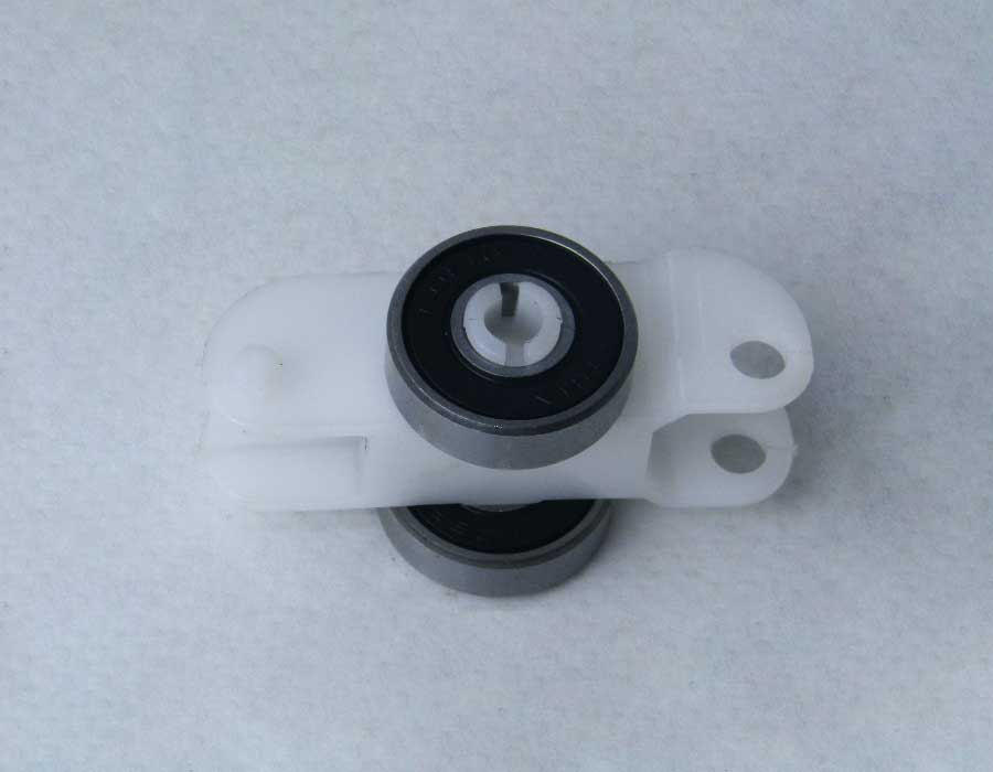 Звено отклоняющей/огибающей/обводной цепи балюстрады, новый тип, белые звенья, с подшипниками