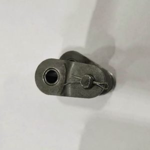 Переходное звено, двухрядной цепи привода поручня эскалатора, шаг - 31,75 мм, тип A