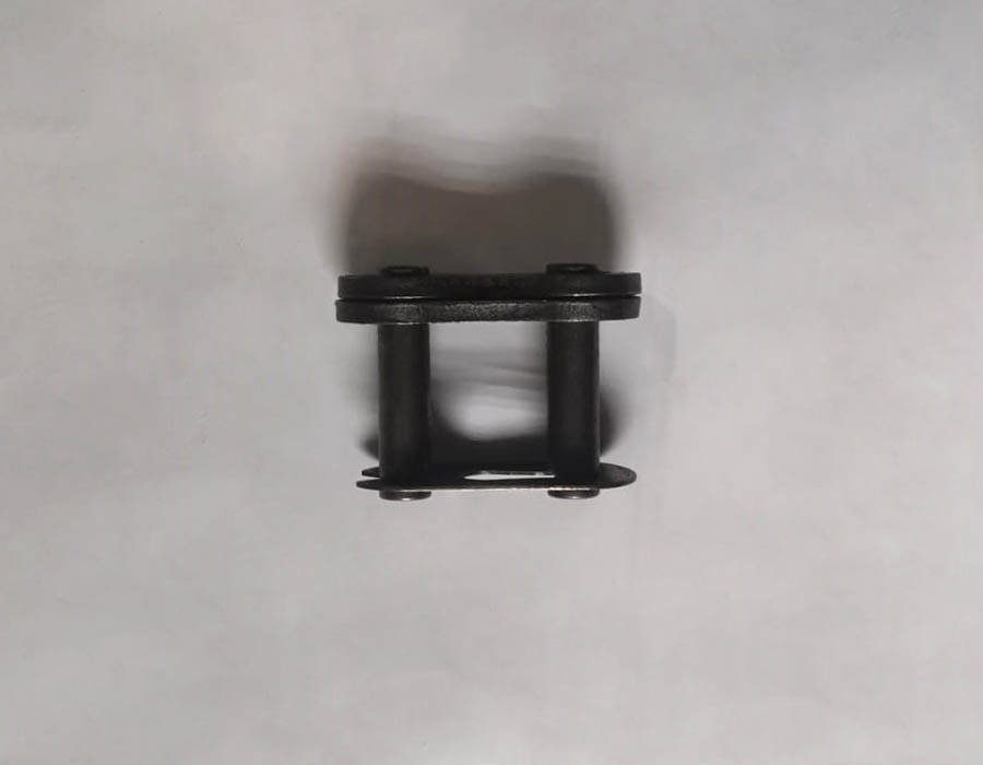 Соединительное звено, однорядной цепи привода поручня эскалатора, шаг - 25,4 мм, тип A