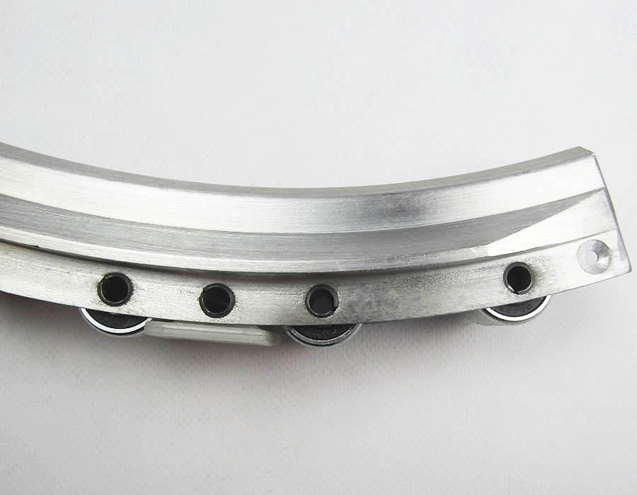 Алюминиевая основа огибающего участка в сборе с роликами, 510/506 NCE, 606 NCT, 17 роликов, 660 мм