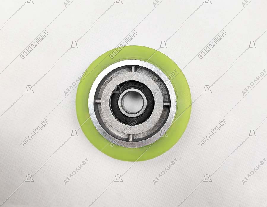 Ролик цепи/ступени, D - 80x22 мм, подшипник 6202