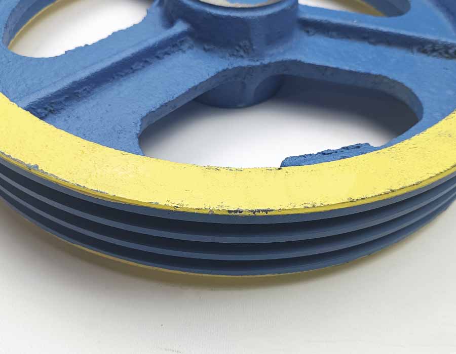 Канатоведущий шкив (КВШ), 480х3х10, 0463Б.02.00.001