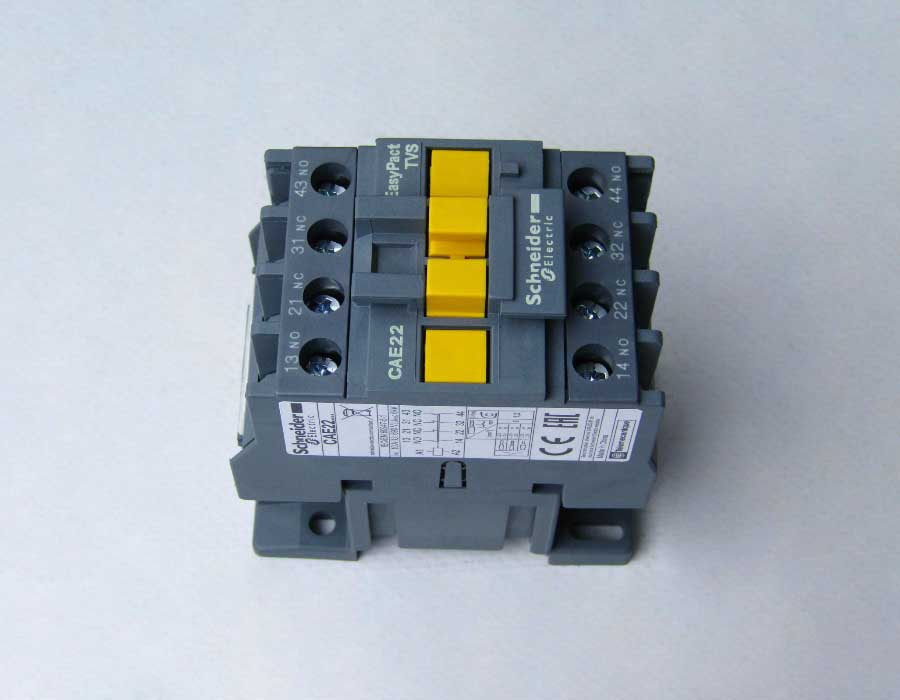 Контактор, EasyPact TVS, CAE22F5, 110В, 2НО+2НЗ