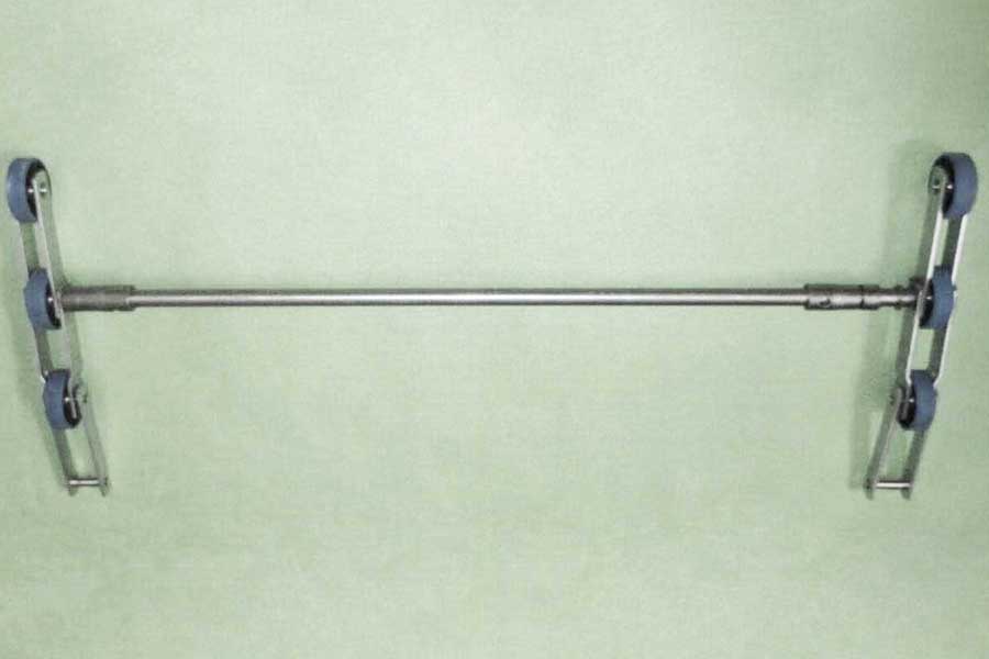 Цепь ступеней/тяговая, 506NCE, шаг - 135,73 мм, ролик - 76,2x22 мм, палец - 12,7/12,7 мм, ось - 1000 мм, 127 kN (комплект на 2 ступеней)