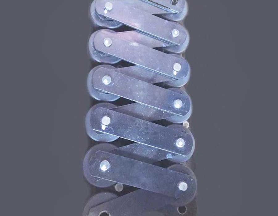 Цепь ступеней/тяговая, шаг - 133,33 мм, ролик - 70x25 мм, палец - 84,7x14,63/14,63 мм, 180 kN