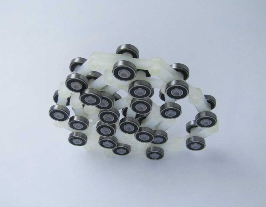 Цепь отклоняющая/огибающая/обводная, 21 звено, двойная вилка