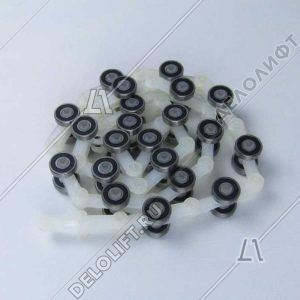 Цепь отклоняющая/огибающая/обводная, 21 звено, двойная вилка