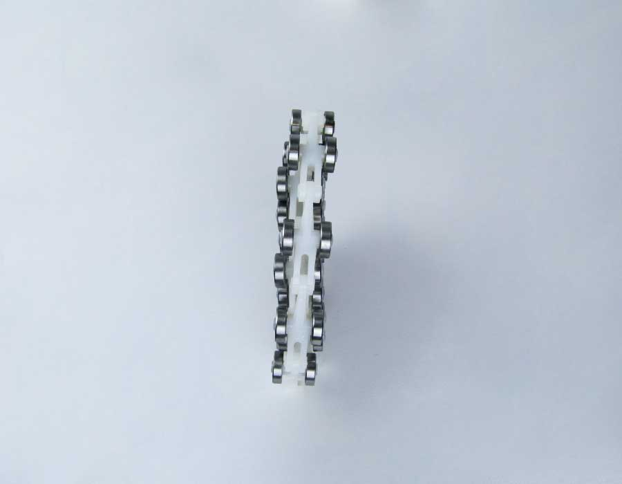 Цепь отклоняющая/огибающая/обводная, 23 звена, двойная вилка