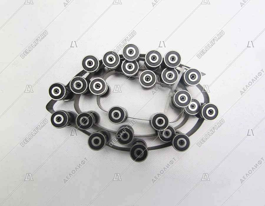 Цепь отклоняющая/огибающая/обводная, Velino, 24 звена, L - 1285 мм