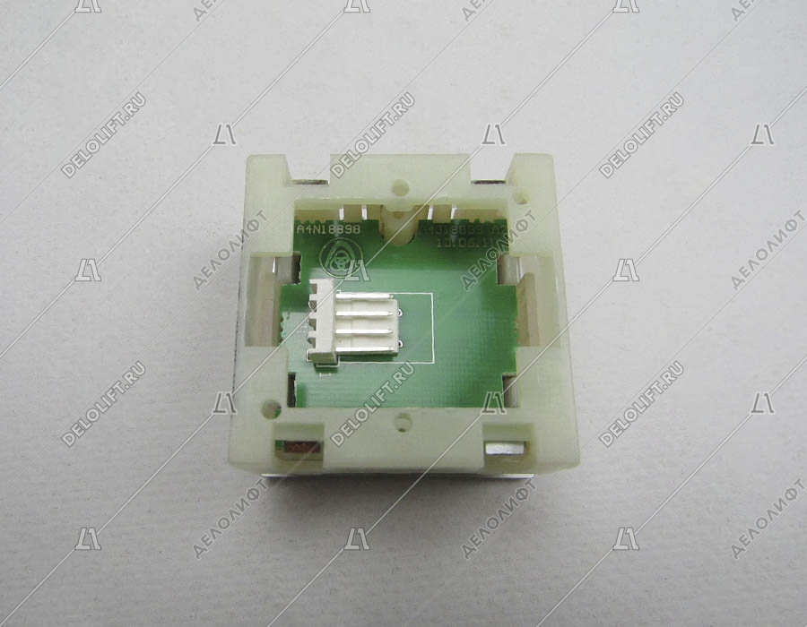 Кнопка вызова/приказа, вверх/вниз, красная подсветка