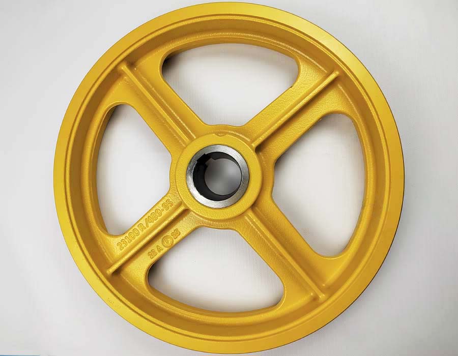 Канатоведущий шкив (КВШ), M71S, 480х5х11